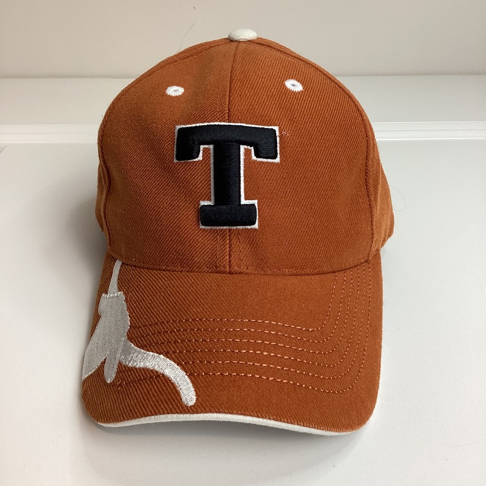 Top of the World Texas Longhorns Hat Burnt Orange Adjustable Embroidered Cap